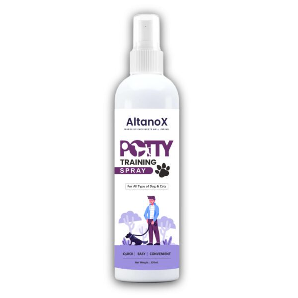 Altanox dog potty training spray.